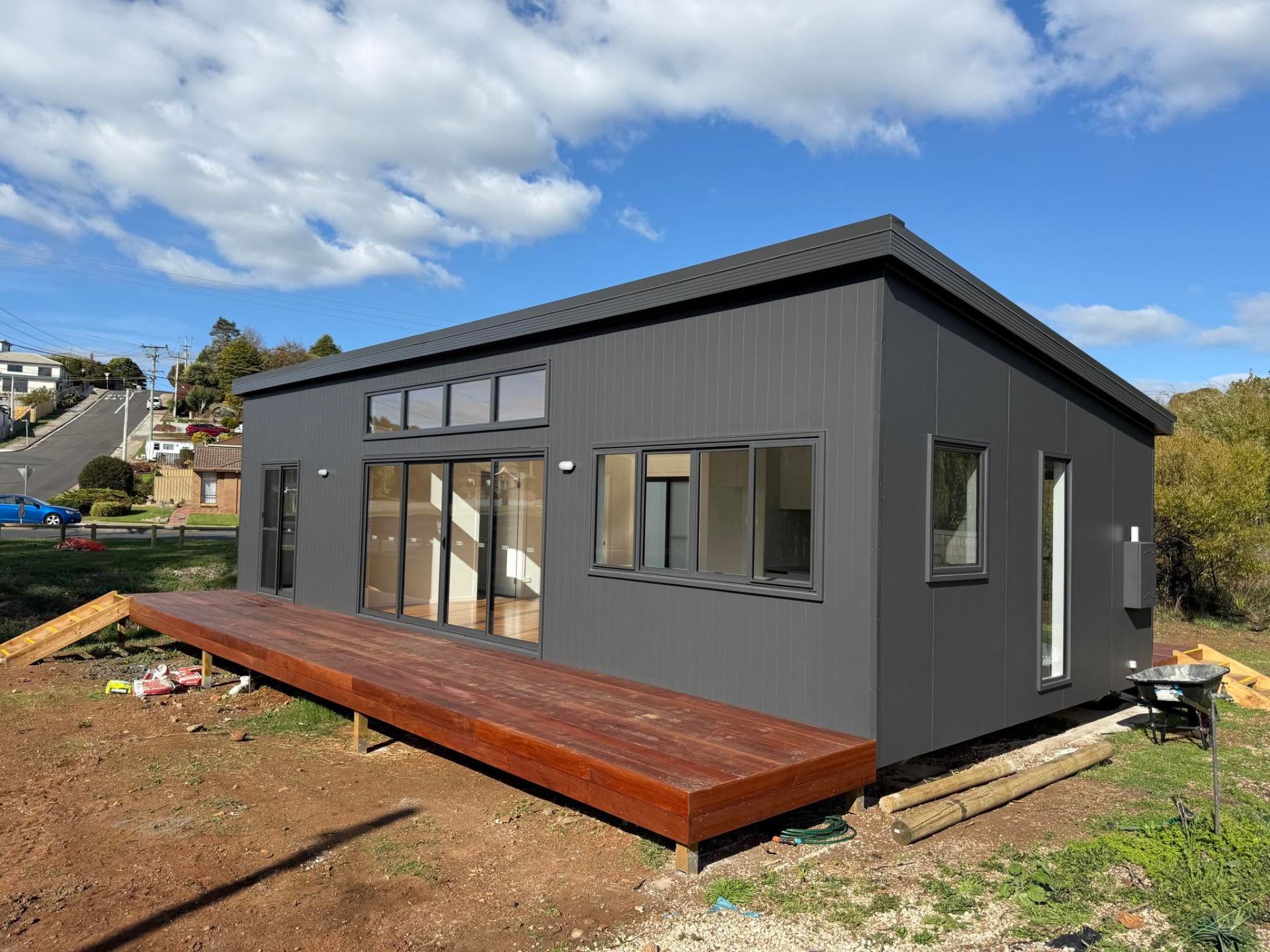 Modern Hobart architectural glass and large window panels (3)